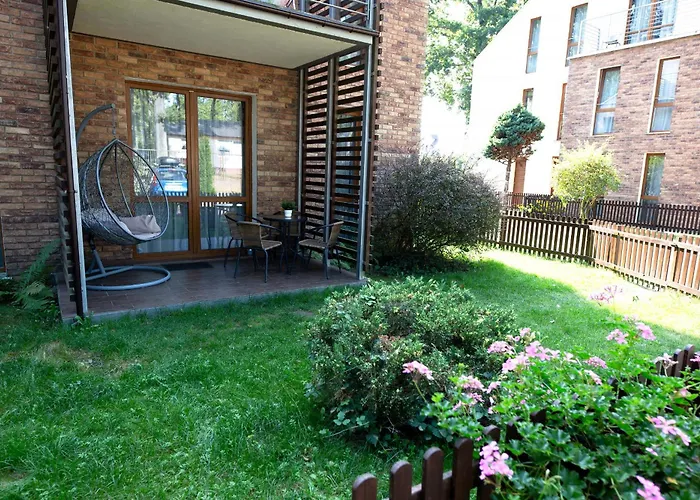 Апартаменты Ikar Z Wlasnym Ogrodkiem, Bardzo Blisko Morza *